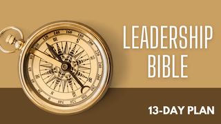 NIV Leadership Bible Reading Plan Proverbs 8:22-31 New Century Version