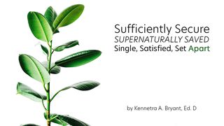 Sufficiently Secure, Supernatually Saved, Single, Satisfied & Set Apart Romans 13:13-14 New International Version
