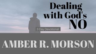 Dealing With God's "NO" Romans 8:28 GOD'S WORD