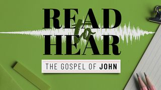 Read To Hear: The Gospel Of John John 4:51-54 New Living Translation