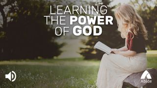 Learning the Power of God 2 Timothy 1:7-8 English Standard Version 2016