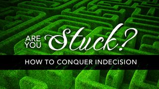 Are You Stuck? How To Conquer Indecision Psalms 40:8 New King James Version