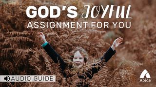 God's Joyful Assignment For You Hebreus 12:2 Nova Tradução na Linguagem de Hoje