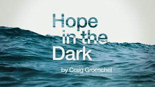 Hope In The Dark Psalms 56:11 New Living Translation