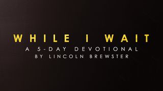 Lincoln Brewster - While I Wait Lamentations 3:25-27 The Message