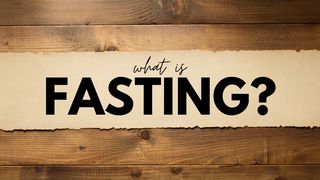 What Is Fasting? Isaiah 58:9 English Standard Version 2016