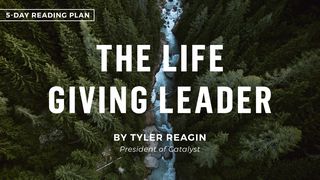 The Life-Giving Leader Ezekiel 37:11 The Message