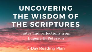 Uncovering The Wisdom Of The Scriptures Genesis 2:4-7 English Standard Version 2016