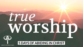 True Worship Psalms 51:17 New Living Translation