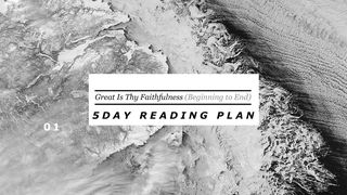 Great Is Thy Faithfulness (Beginning to End) by One Sonic Society Lamentations 3:25-27 The Message