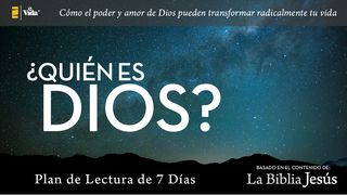 ¿Quién es Dios? Éxodo 33:22 Nueva Versión Internacional - Español