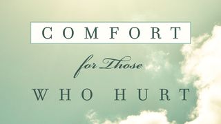 Comfort For Those Who Hurt Hebrews 6:19-20 New International Version