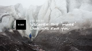Live Boldly // Discover The 'More' God Has For You Luke 22:26 New Living Translation