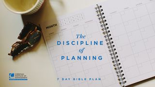The Discipline Of Planning Nehemiah 2:20 English Standard Version 2016