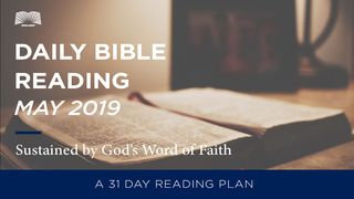 Daily Bible Reading — Sustained By God’s Word Of Faith Judges 2:11-13 New Living Translation