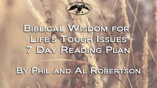 Bible Wisdom For Life's Common Struggles Leviticus 19:17-18 New Century Version