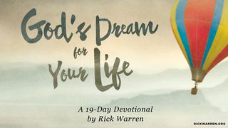 God's Dream For Your Life Numbers 21:5 New Living Translation