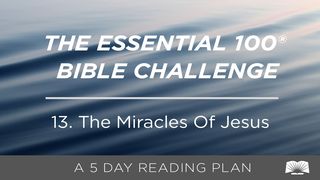 The Essential 100® Bible Challenge–13–The Miracles Of Jesus Matthew 14:27 New American Standard Bible - NASB 1995