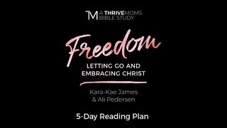 Freedom - Letting Go And Embracing Christ John 20:13 New International Version
