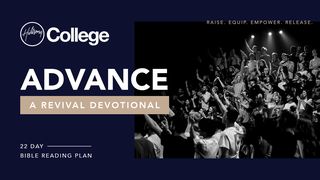 ADVANCE: A Revival Devotional Joshua 14:12-15 New American Standard Bible - NASB 1995