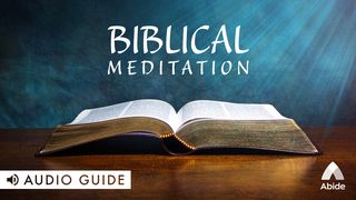 Biblical Meditation Luke 5:16 New Living Translation