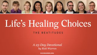 Life's Healing Choices Hebrews 2:1 American Standard Version
