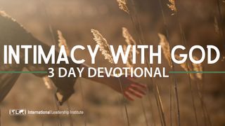 Intimacy with God Psalms 1:3 American Standard Version