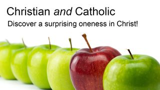 Christian and Catholic! Galatians 2:19-21 New International Version