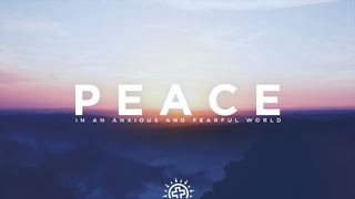 Peace In An Anxious and Fearful World Gálatas 1:4 Reina Valera Contemporánea