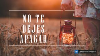 No te dejes apagar Salmo 32:7 Nueva Versión Internacional - Español