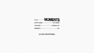 Moments Mark 1:35 Amplified Bible
