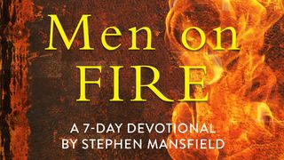 Men On Fire By Stephen Mansfield SPREUKE 27:15 Afrikaans 1983