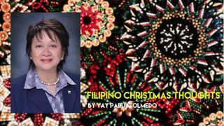 Filipino Christmas Thoughts Luke 1:45 New International Version