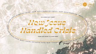 How Jesus Handled Crisis Acts 2:22-28 The Message