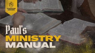 Paul's Ministry Manual 2 CORÍNTIOS 5:11-19 a BÍBLIA para todos Edição Comum