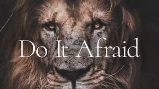 Do It Afraid Matthew 14:27 English Standard Version 2016
