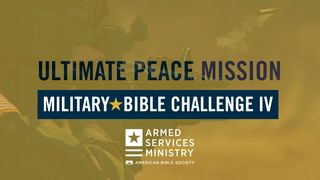 The Ultimate Peace Mission  Revelation 3:10 New Living Translation