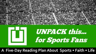 UNPACK this...For Sports Fans Genesis 50:17 English Standard Version 2016