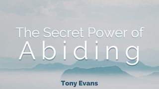 The Secret Power Of Abiding John 15:5-8 The Message