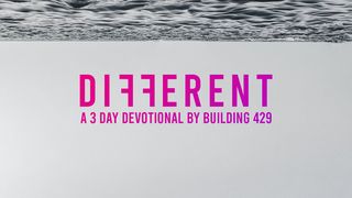 Different: A 3-Day Devotional by Building 429's Jason Roy 1 Corinthians 3:18-20 The Message
