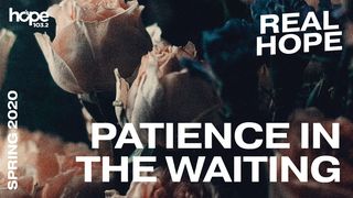 Real Hope: Patience in the Waiting Lamentations 3:25 New Living Translation