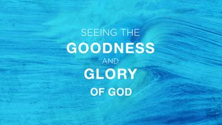 Seeing the Goodness and Glory of God John 16:31-33 The Message