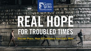 Real Hope for Troubled Times John 20:21-23 English Standard Version 2016