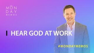 Hear God at Work Psaumes 32:8 Parole de Vie 2017
