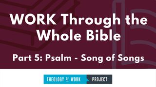 Work Through the Whole Bible, Part 5 Proverbs 31:10-11 New Living Translation