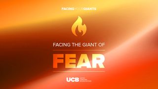 Facing the Giant of Fear Deuteronomy 1:21 English Standard Version 2016