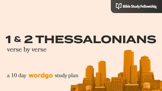 Thessalonians 1-2: Verse by Verse With Bible Study Fellowship 2 Thessalonians 1:12 New Living Translation