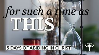For A Time Such As This Acts of the Apostles 4:32 New Living Translation