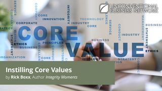 Instilling Core  Values Deuteronomy 6:9 New International Version