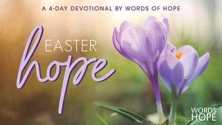 Easter Hope 1 Corinthians 15:21-28 The Message